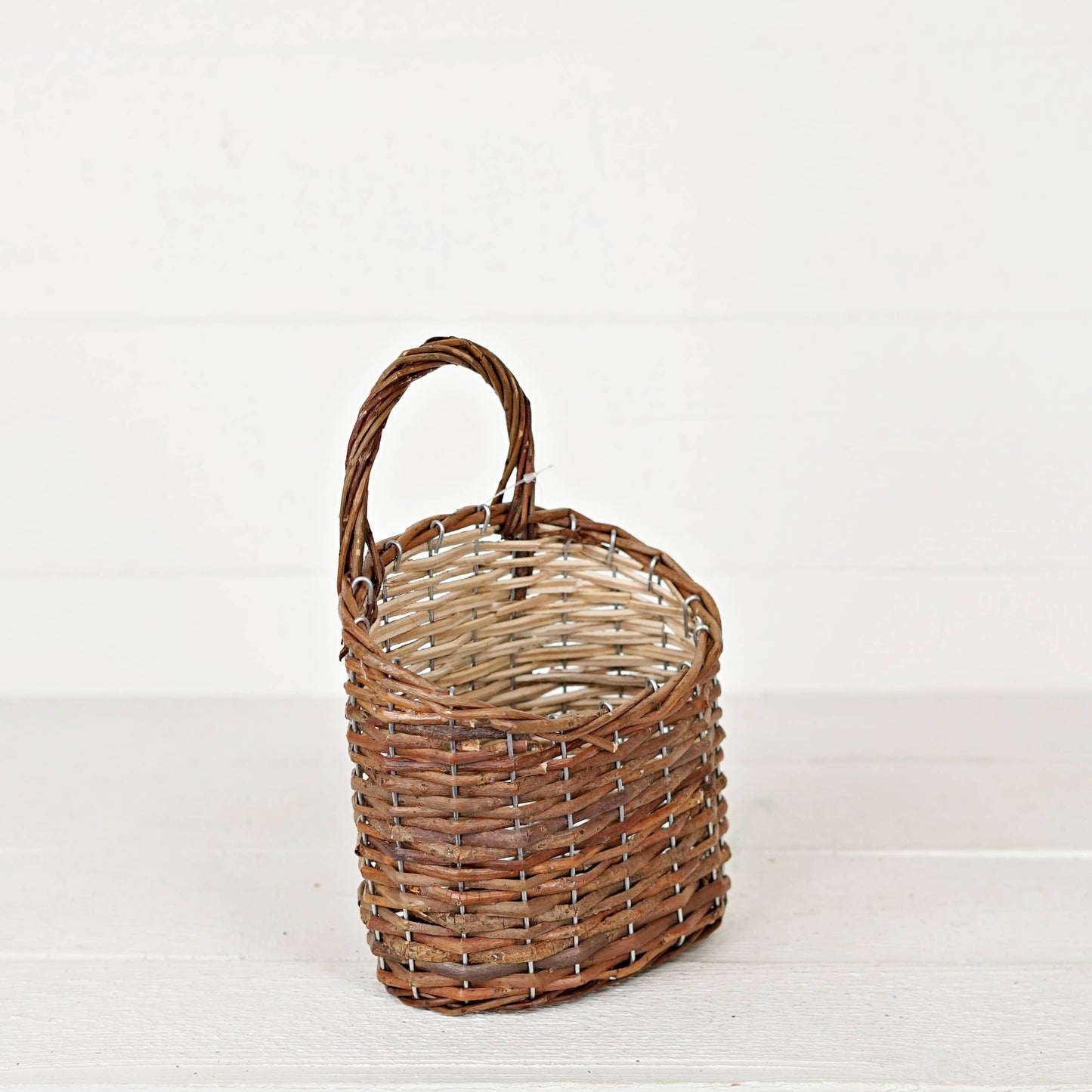 Hanging Willow Basket-Brown