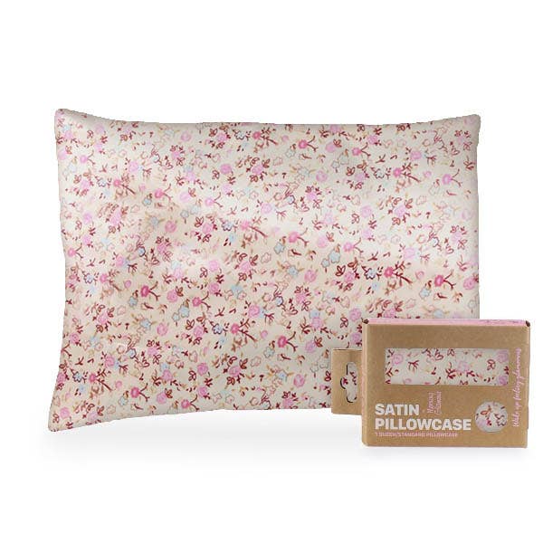 Eco Packaged Satin Pillowcase for Hair & Skin-Queen/Standard