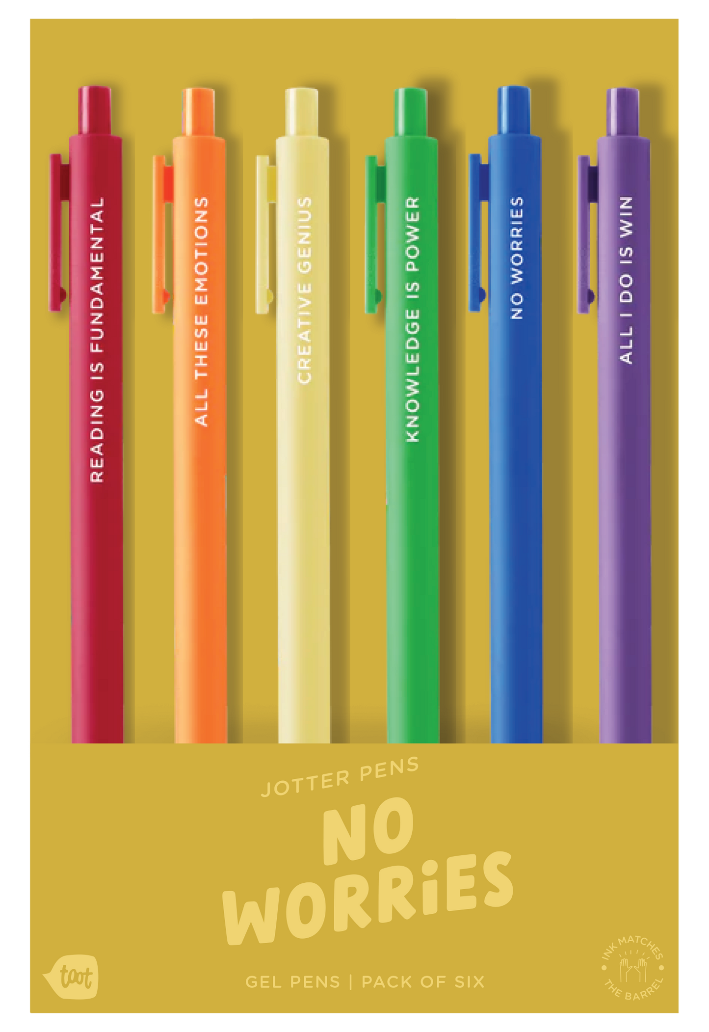 Jotter Sets - 6 pack (Top Sellers!!)