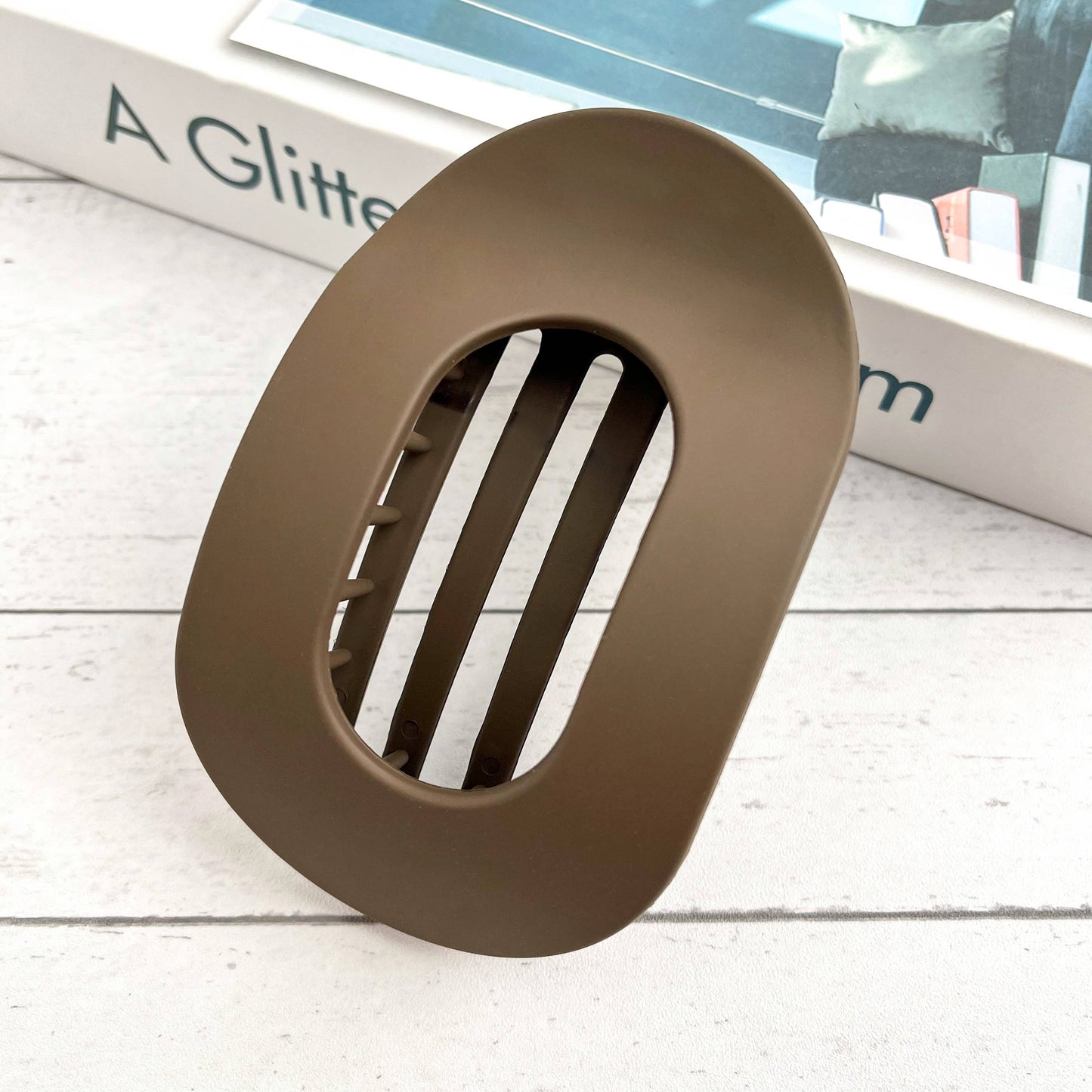 Flat Oval Hair Clip