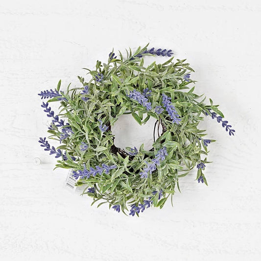 English Lavender Wreath 8"