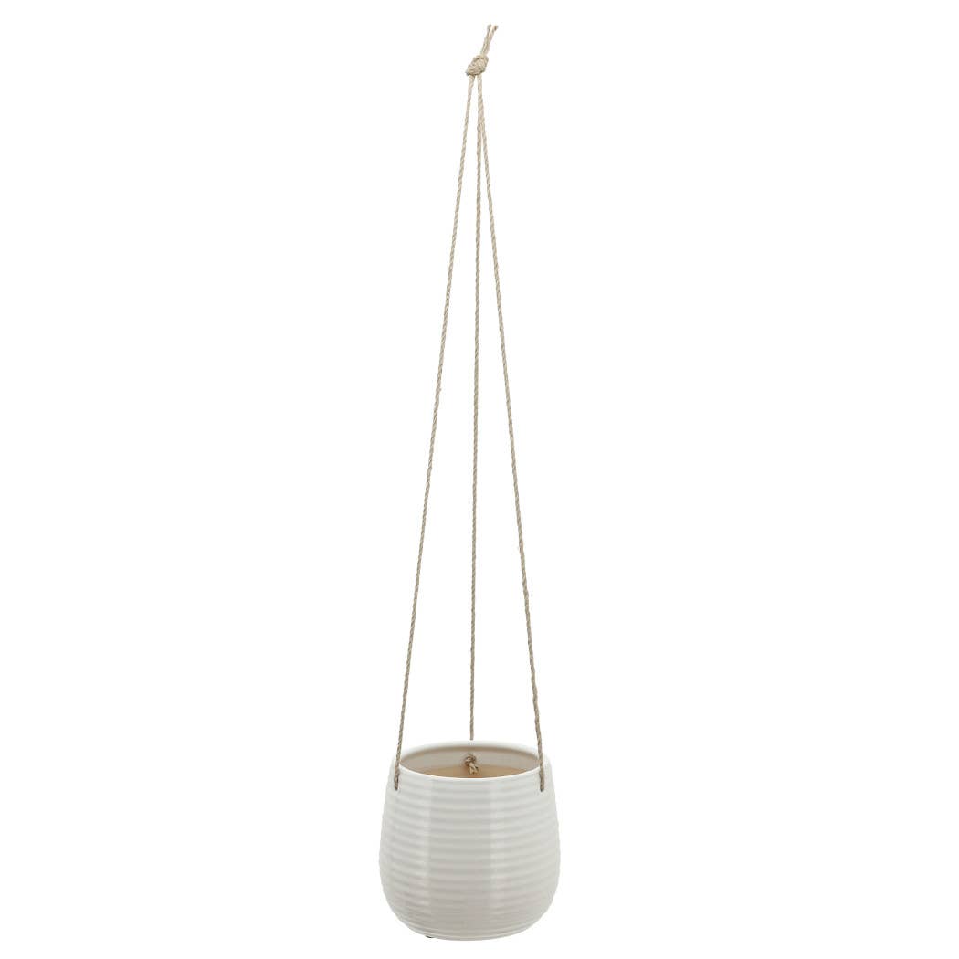 Ceramic Rope Hanging Planter