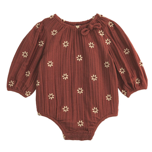 Daisy Embroidered Bubble