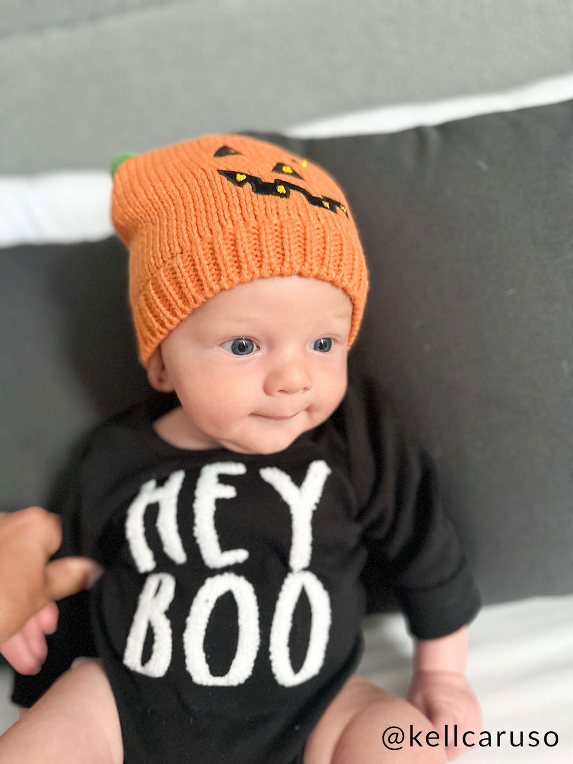 Hey Boo Boucle Onesie