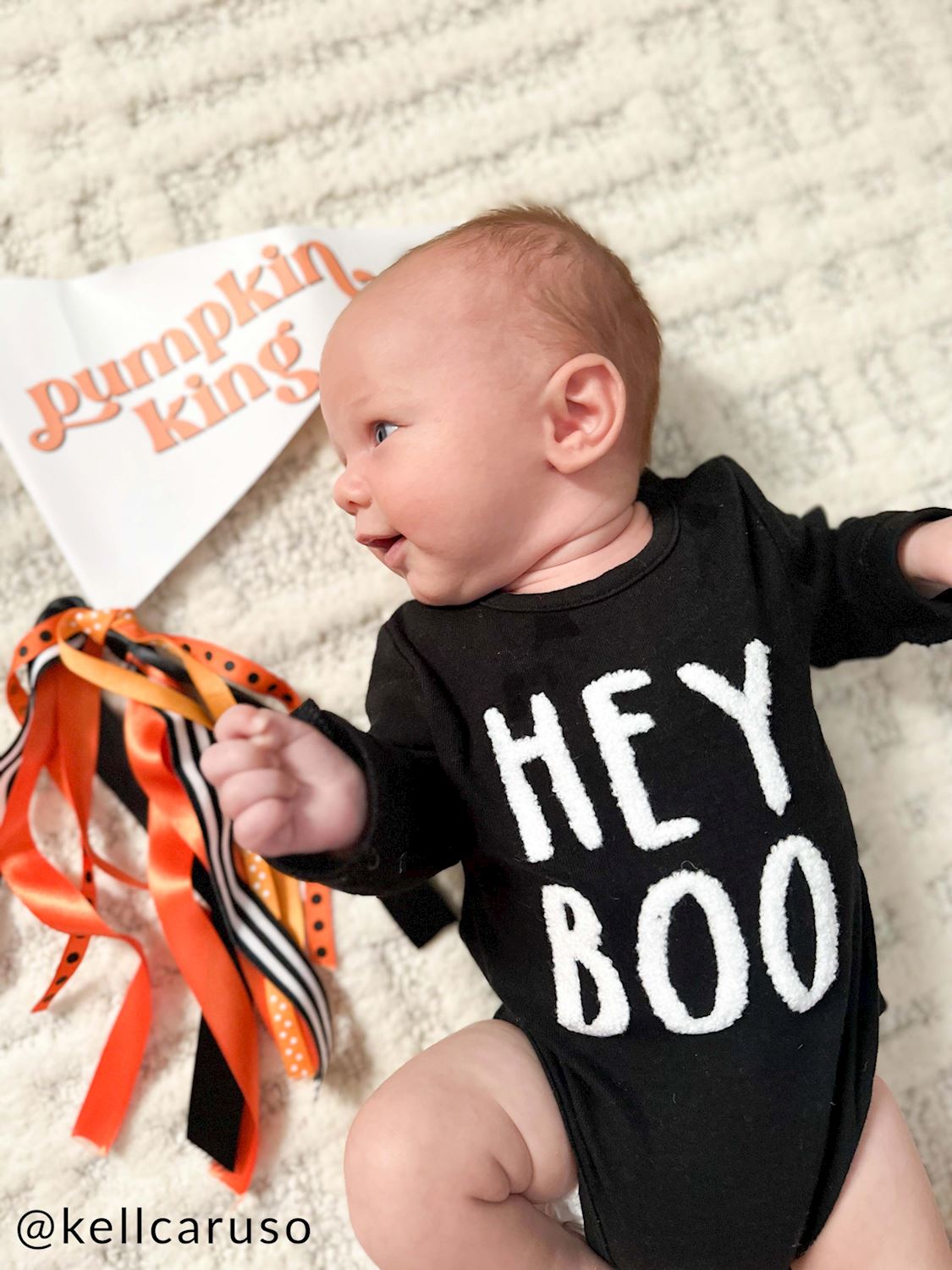 Hey Boo Boucle Onesie