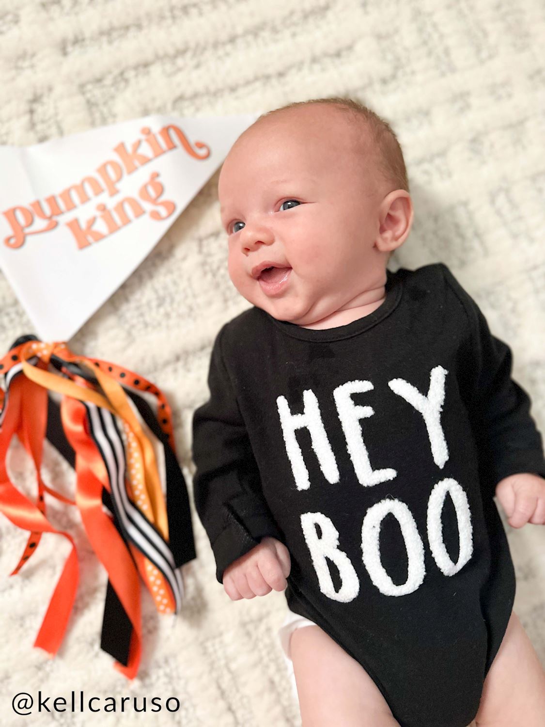 Hey Boo Boucle Onesie