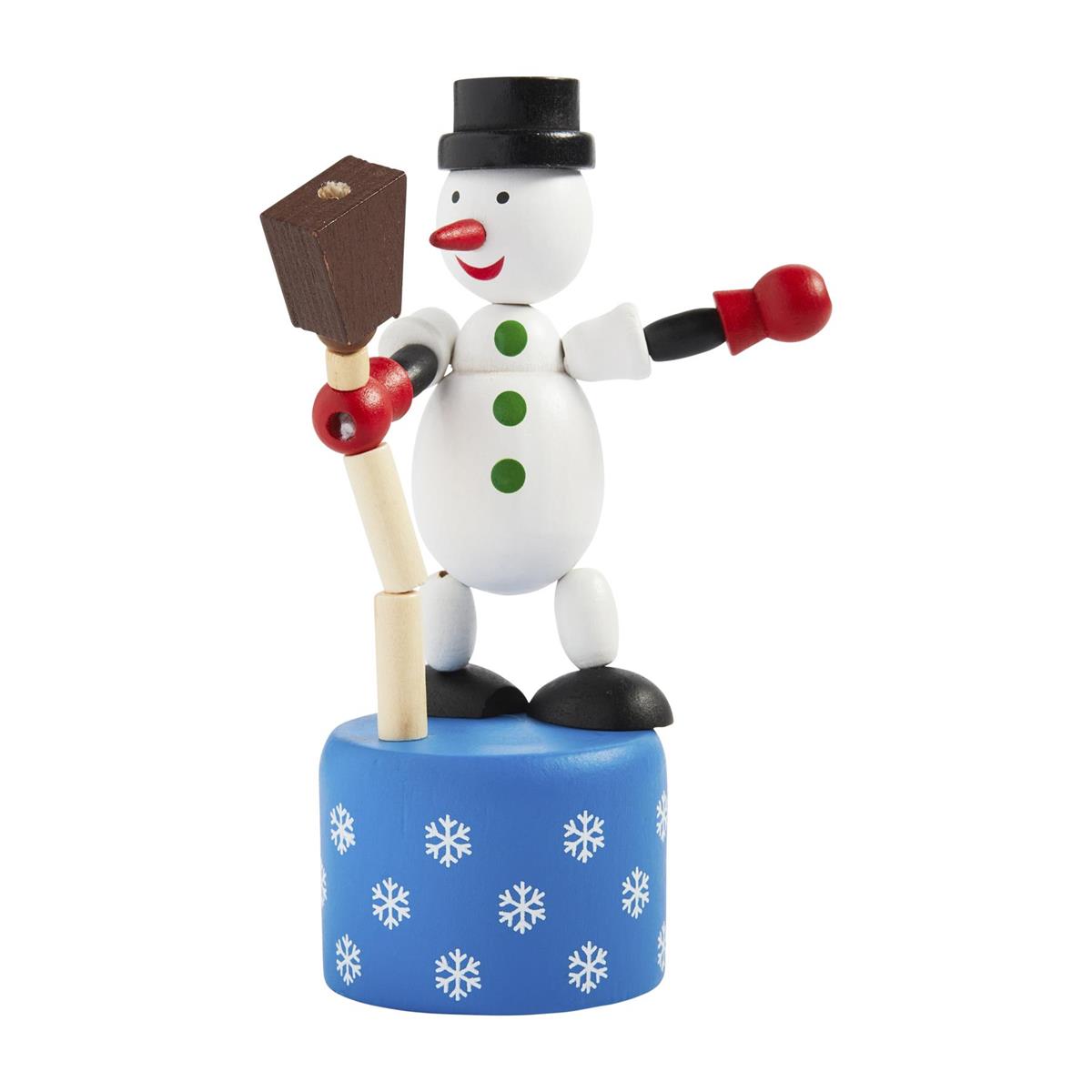 Collapsing Wood Toy - Snowman