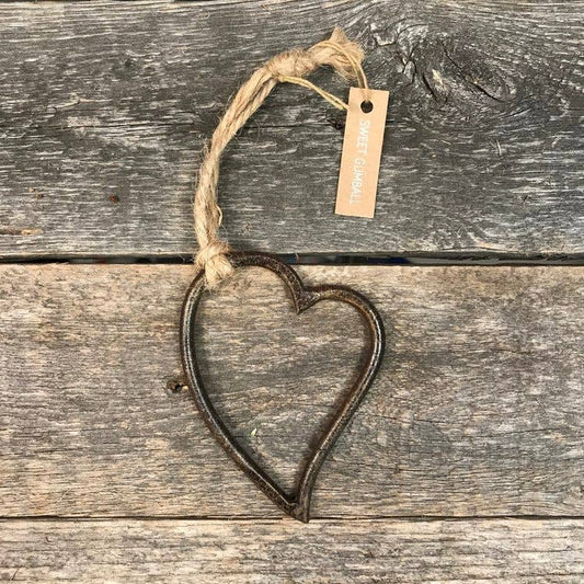 Metal Heart Ornament