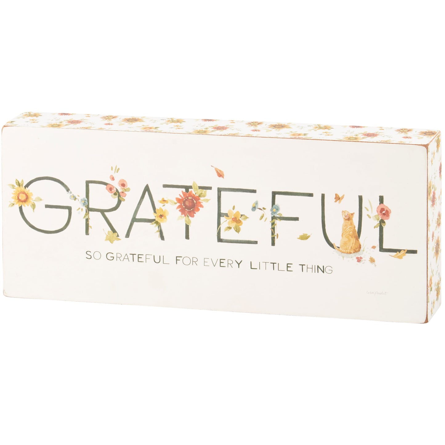 Grateful Block Sign