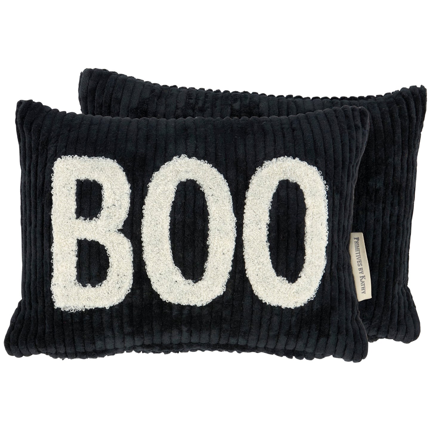 Corduroy Boo Pillow