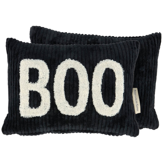 Corduroy Boo Pillow