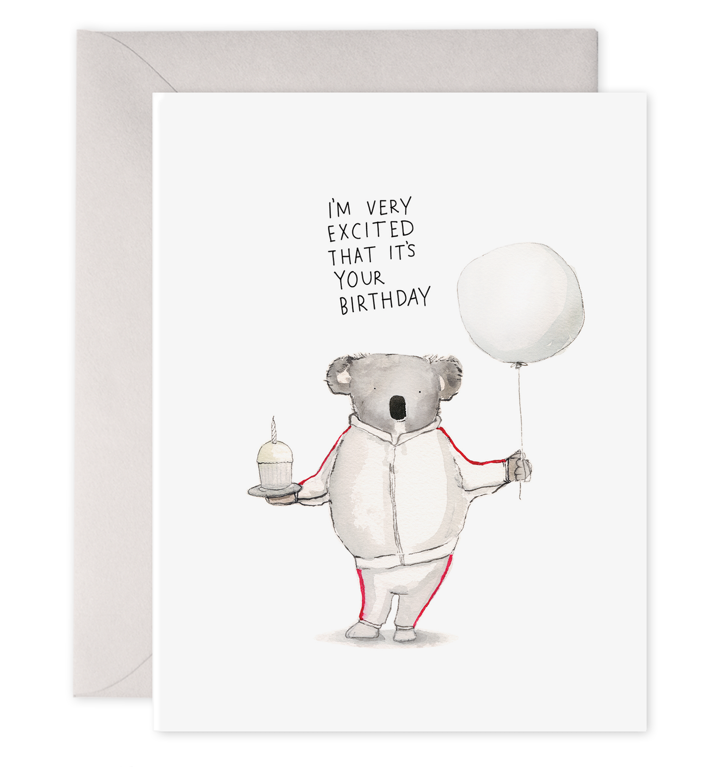 Koala Excitement | Birthday Greeting Card