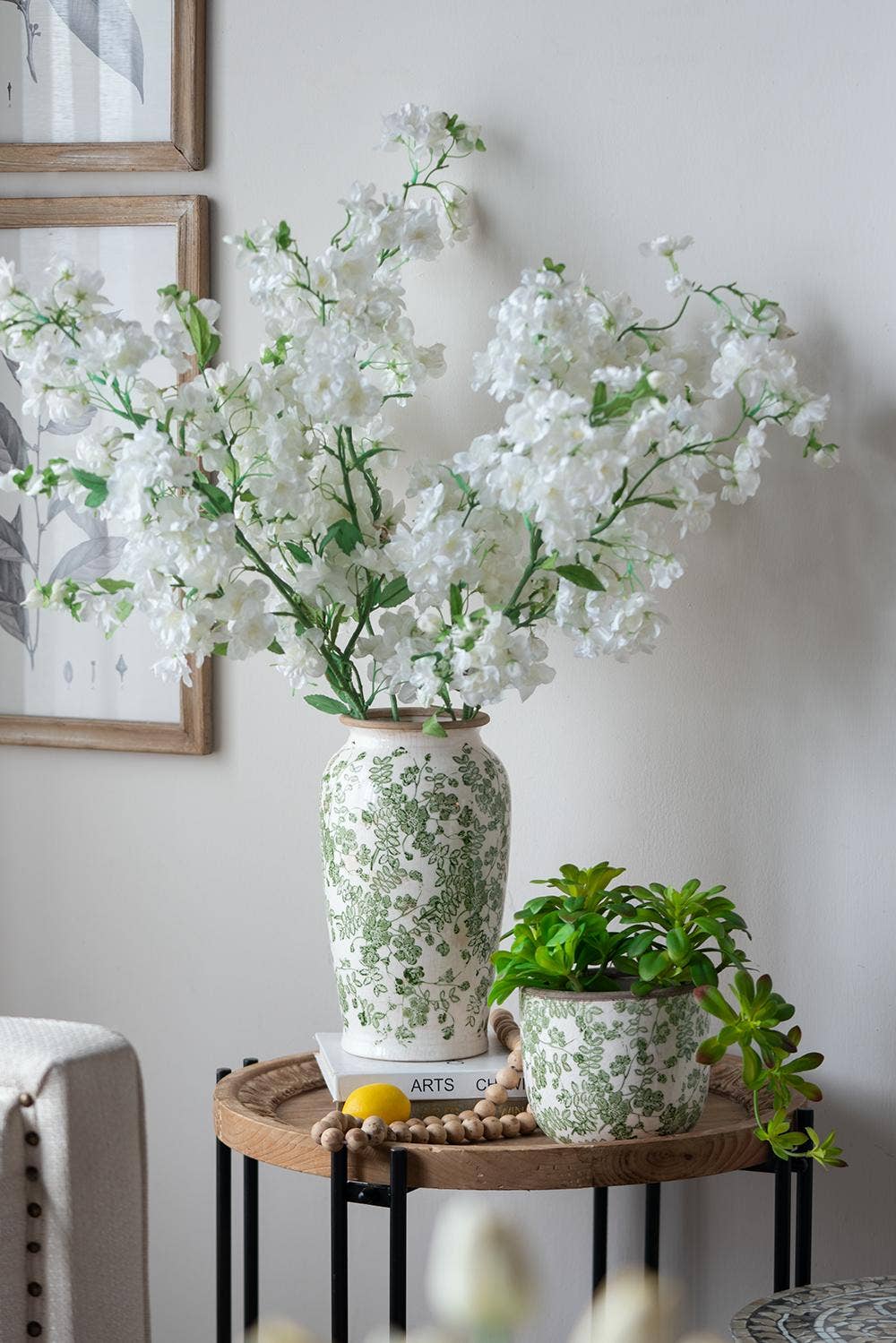 Sage Blossom Planter - Large