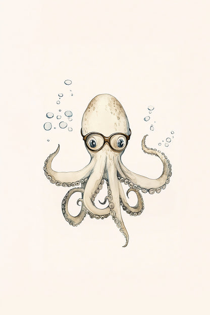 Mr. Squid Digital Print