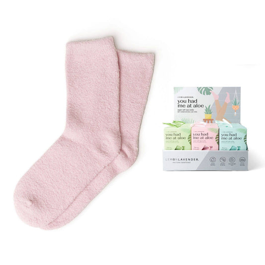 Aloe Super Soft Spa Socks