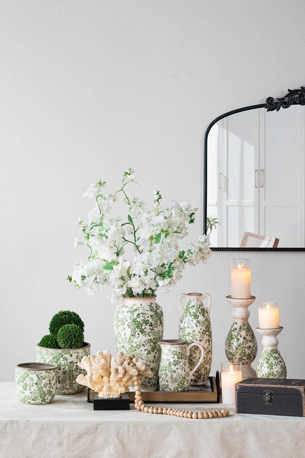 Sage Blossom Planter - Large