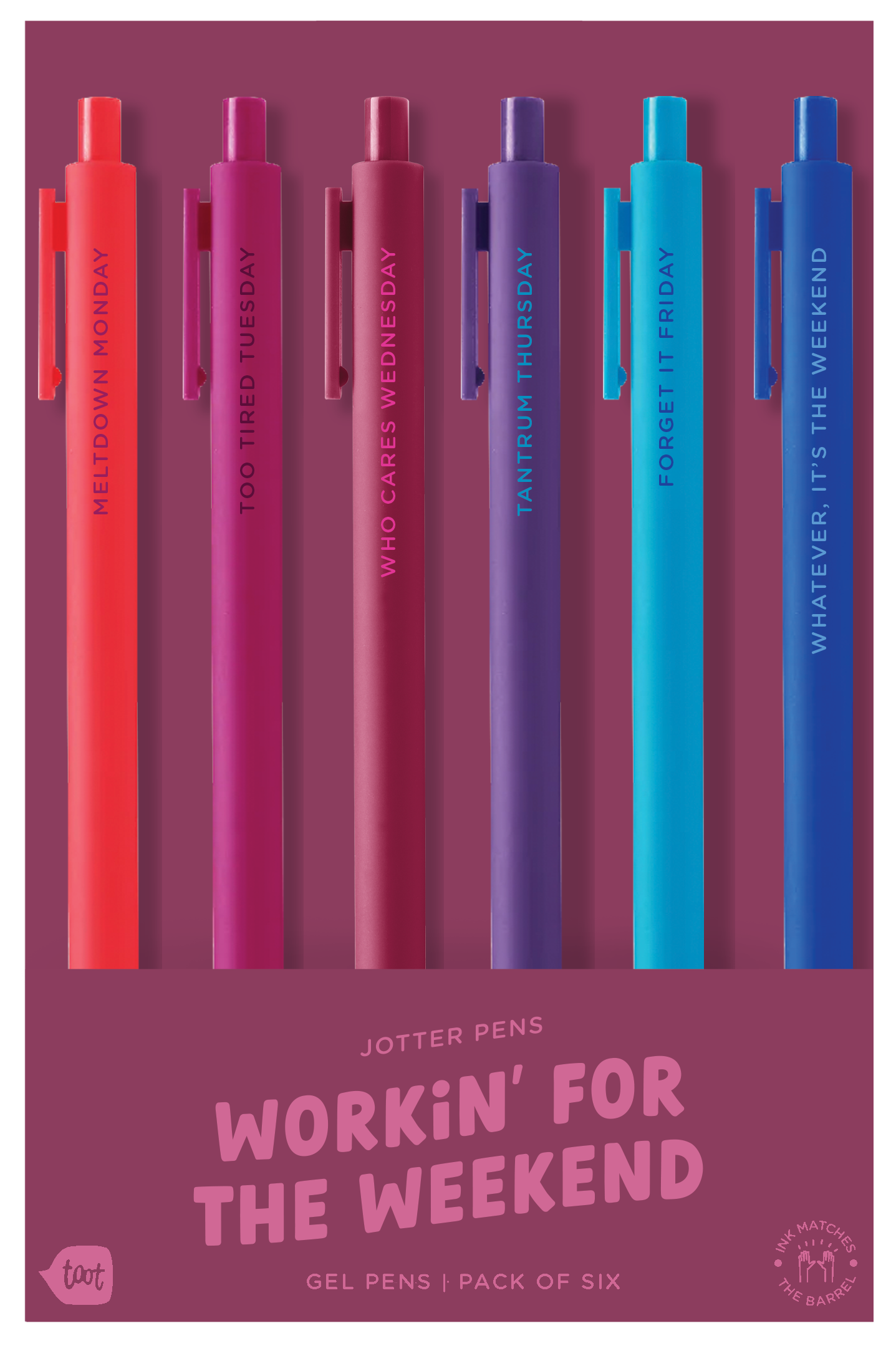 Jotter Sets - 6 pack (Top Sellers!!)