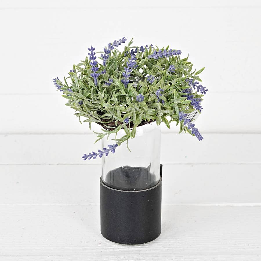 English Lavender Wreath 8"