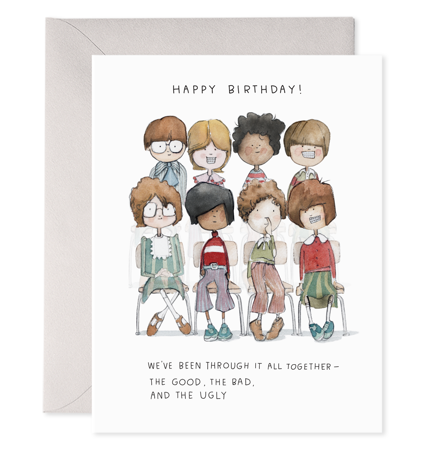 Class Pic | Birthday Greeting Card