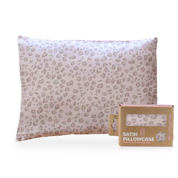 Eco Packaged Satin Pillowcase for Hair & Skin-Queen/Standard