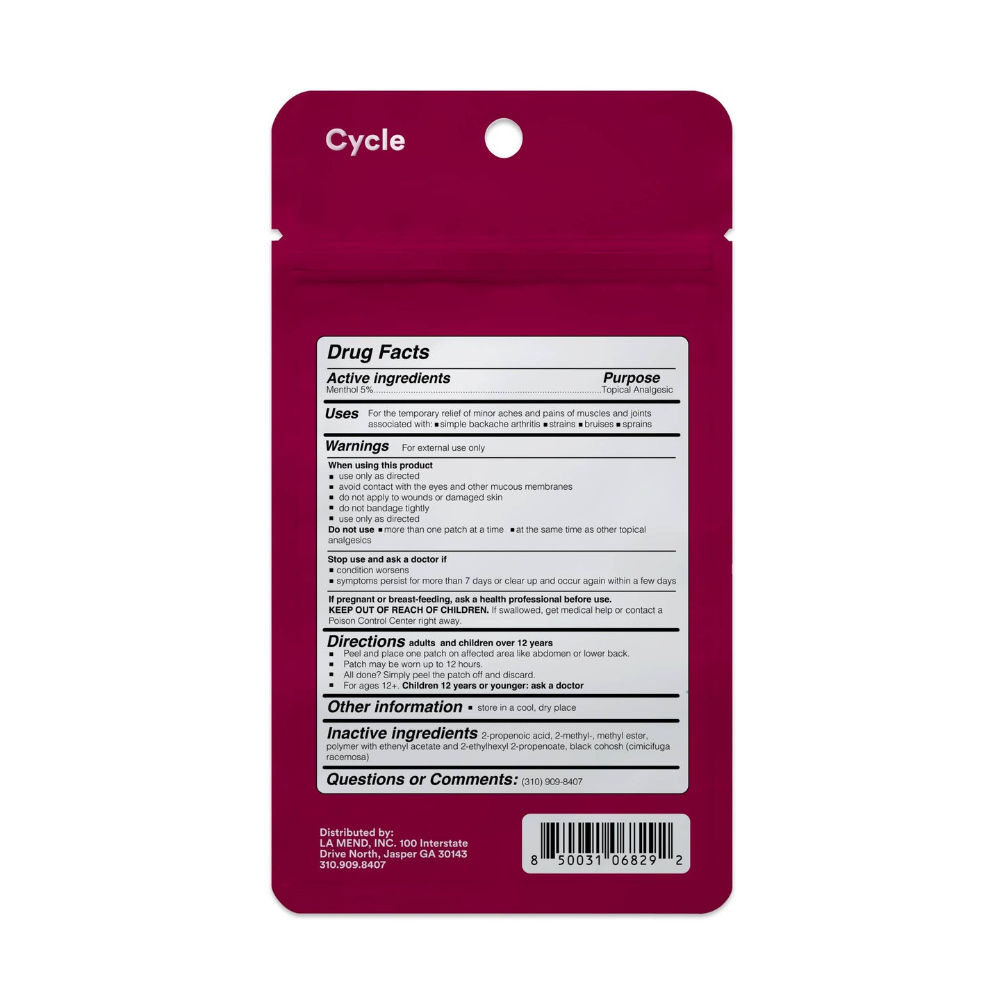 Menstrual Relief Patch
