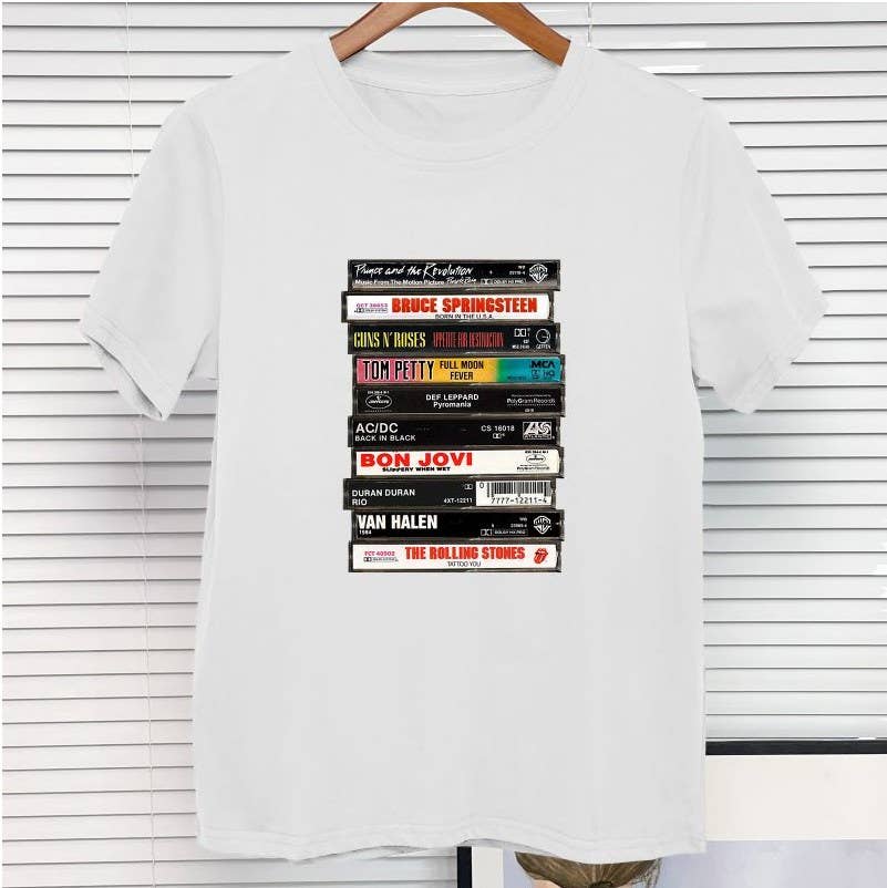 Vintage Cassette Tape Graphic Tee