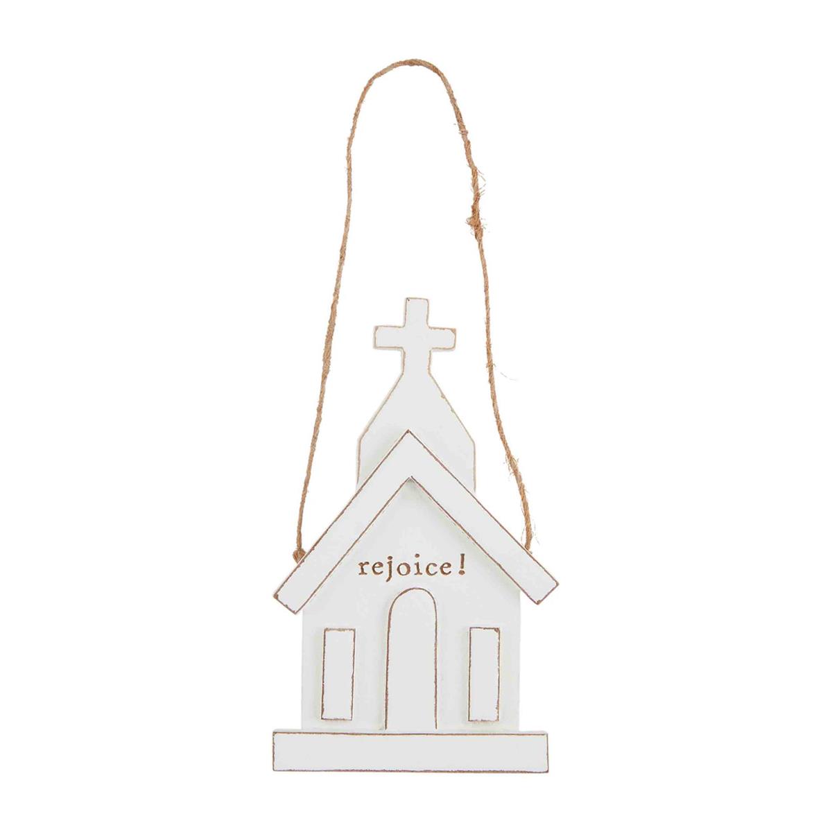 Rejoice Church Ornament