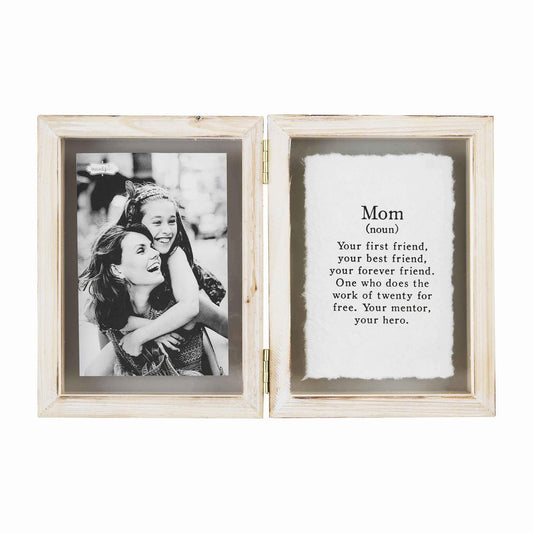 Mom Hinged Picture Frame