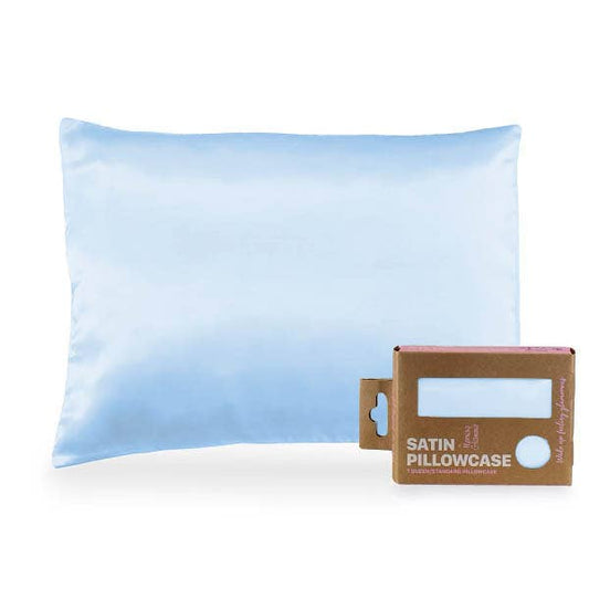 Eco Packaged Satin Pillowcase for Hair & Skin-Queen/Standard