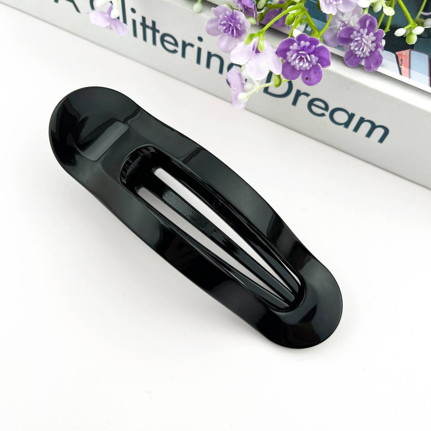 Classic Flat Rectangle Hair Clips