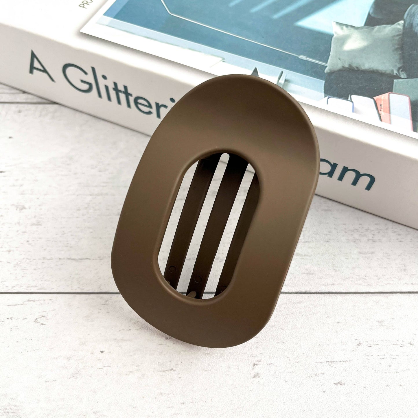 Flat Oval Hair Clip