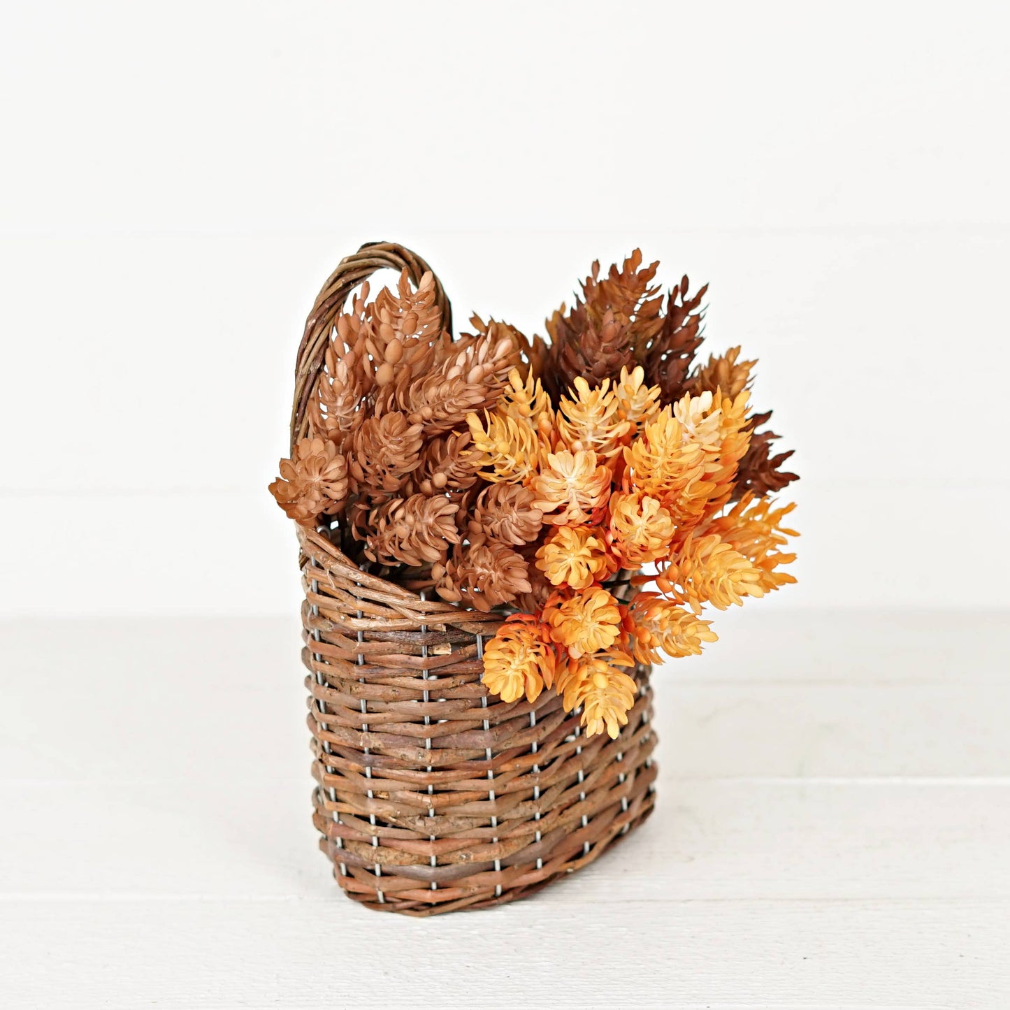 Hanging Willow Basket-Brown