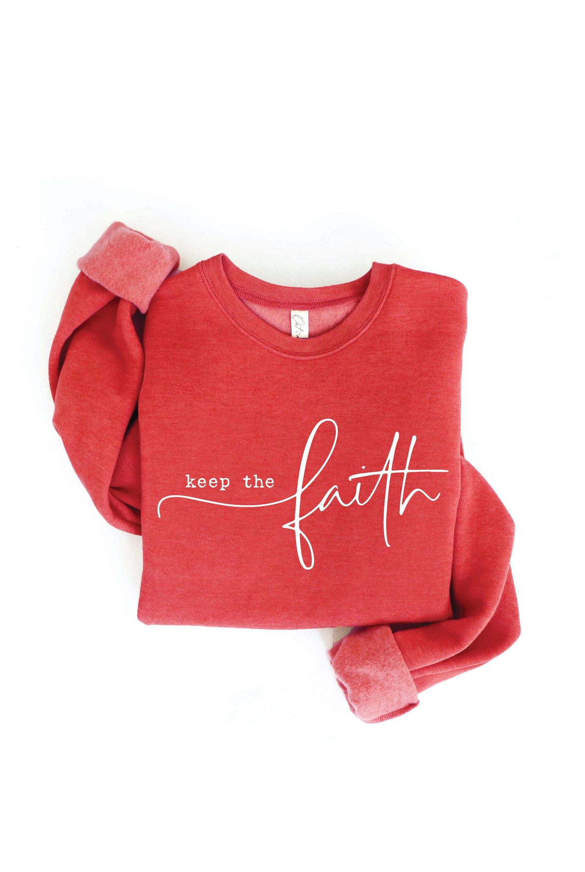 KEEP THE FAITH Graphic Sweatshirt