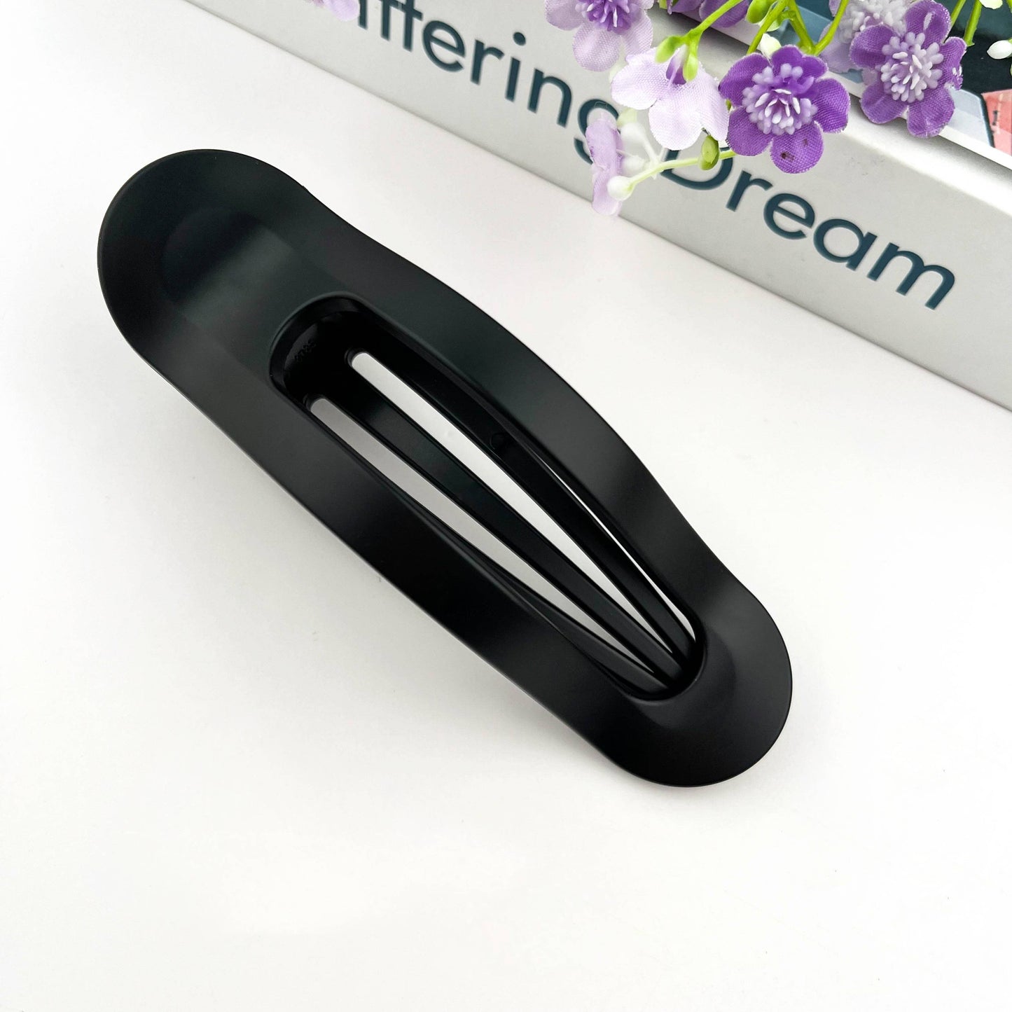 Classic Flat Rectangle Hair Clips