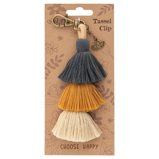 Tassel Clip Keychain