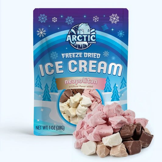 Freeze Dried Ice Cream That Does Not Melt (Bits) (1oz)