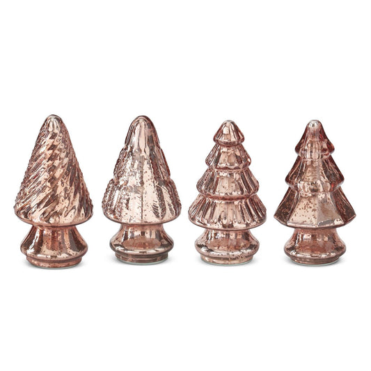 Mercury Glass Christmas Trees