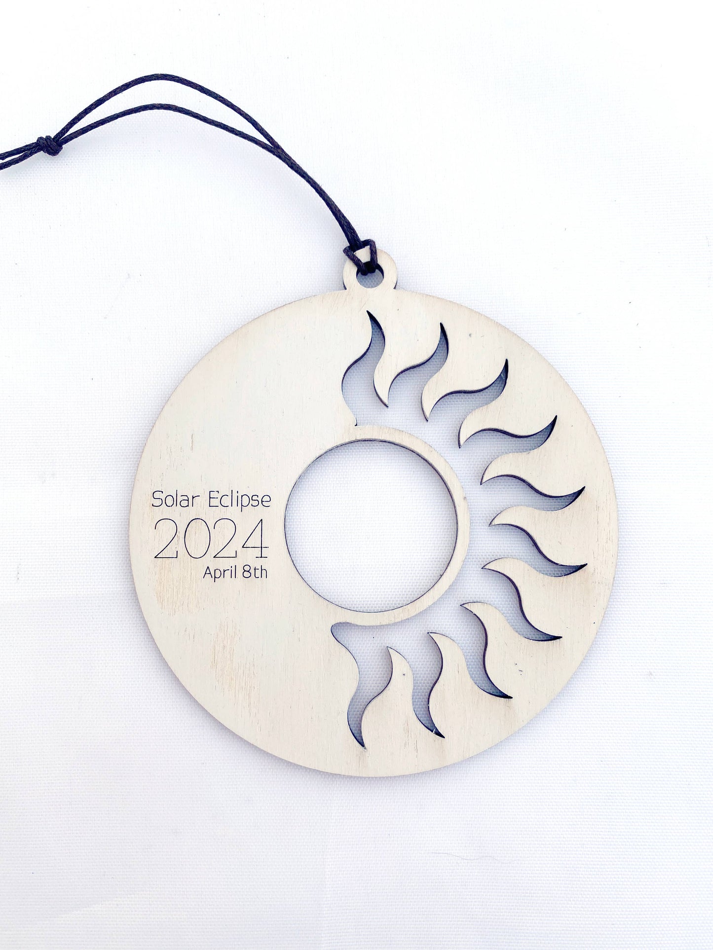 Ornament: Total Solar Eclipse 2024 - Sun Motif