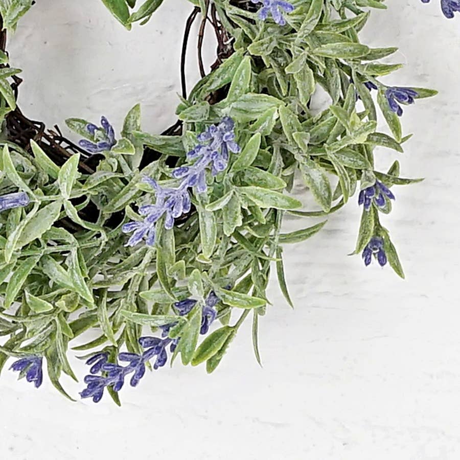 English Lavender Wreath 8"