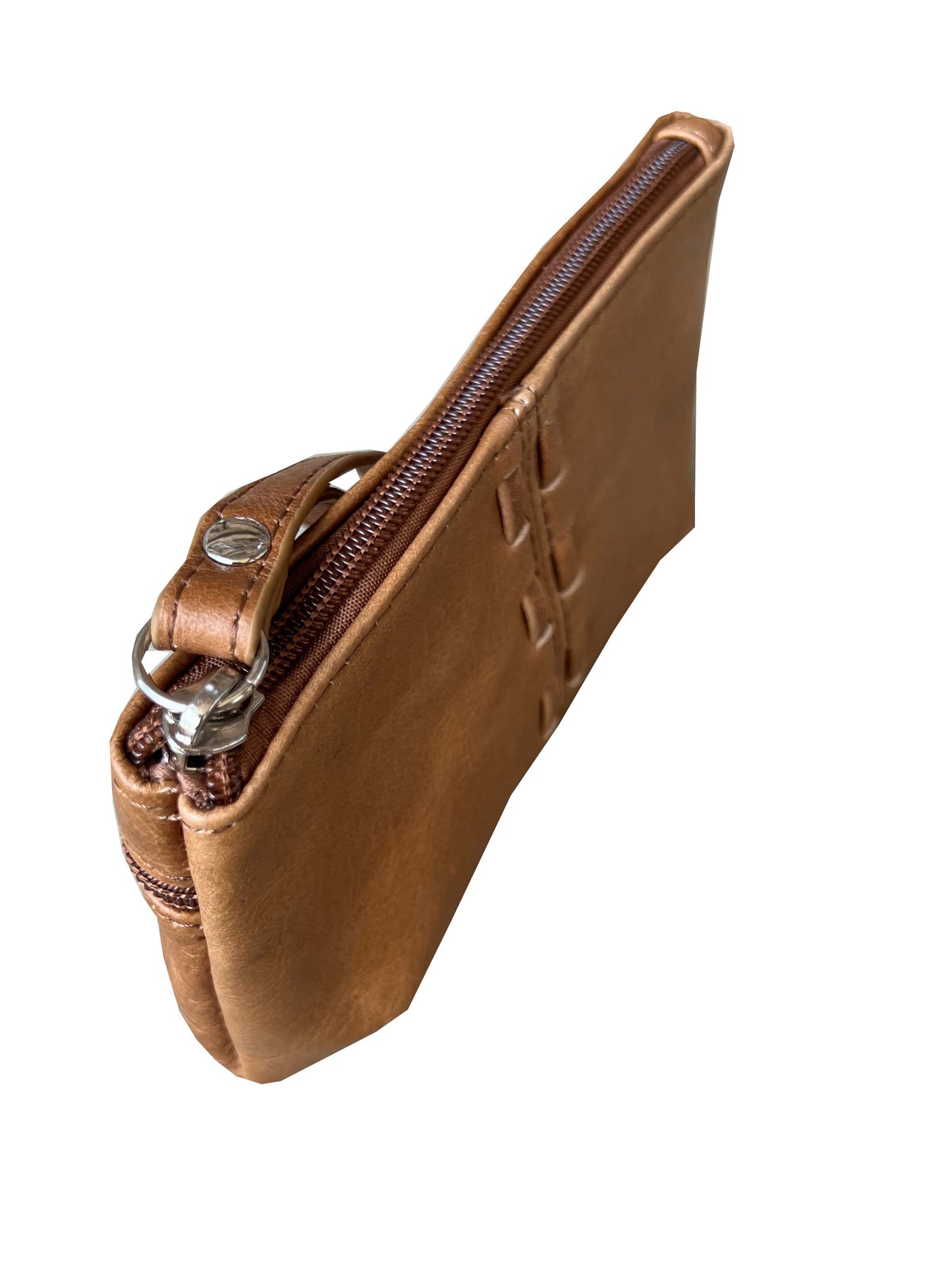 Leather Zip bag