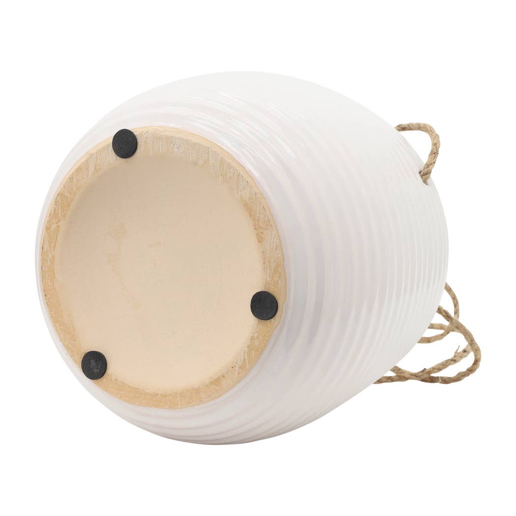 Ceramic Rope Hanging Planter