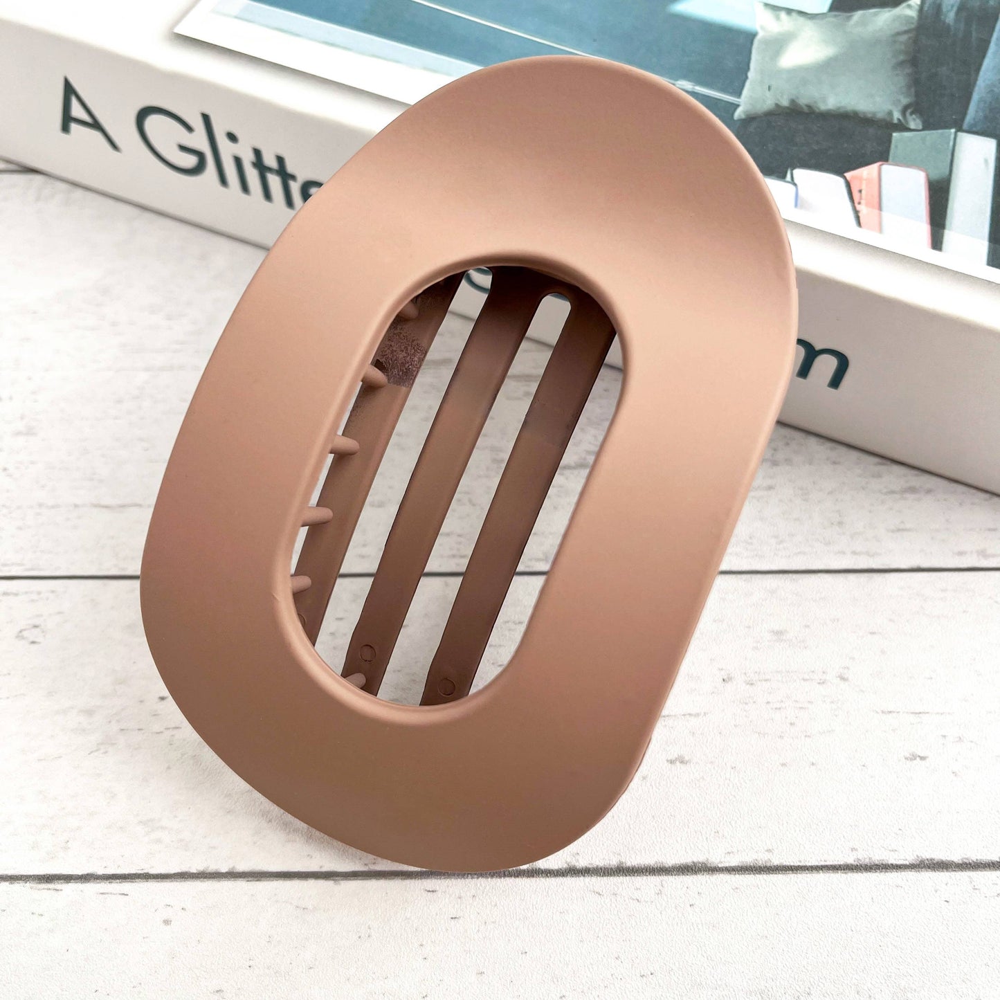 Flat Oval Hair Clip