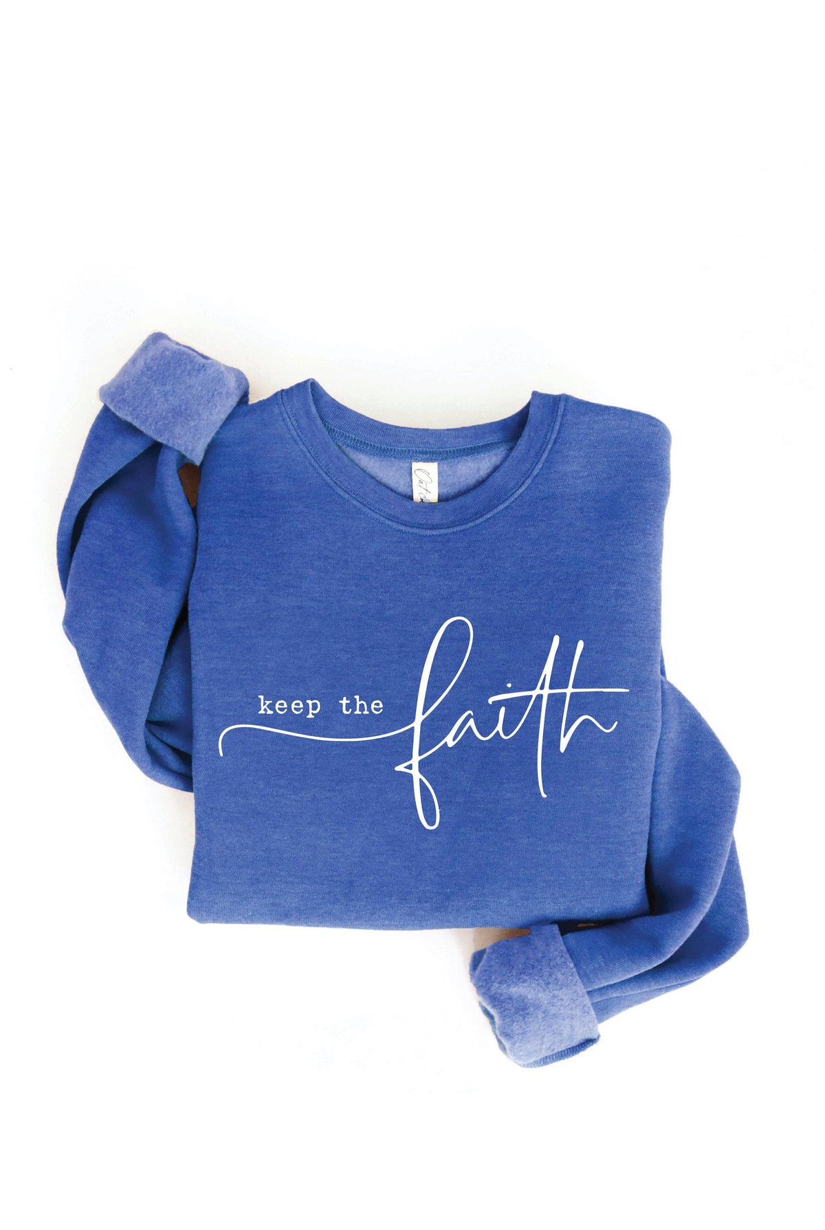 KEEP THE FAITH Graphic Sweatshirt