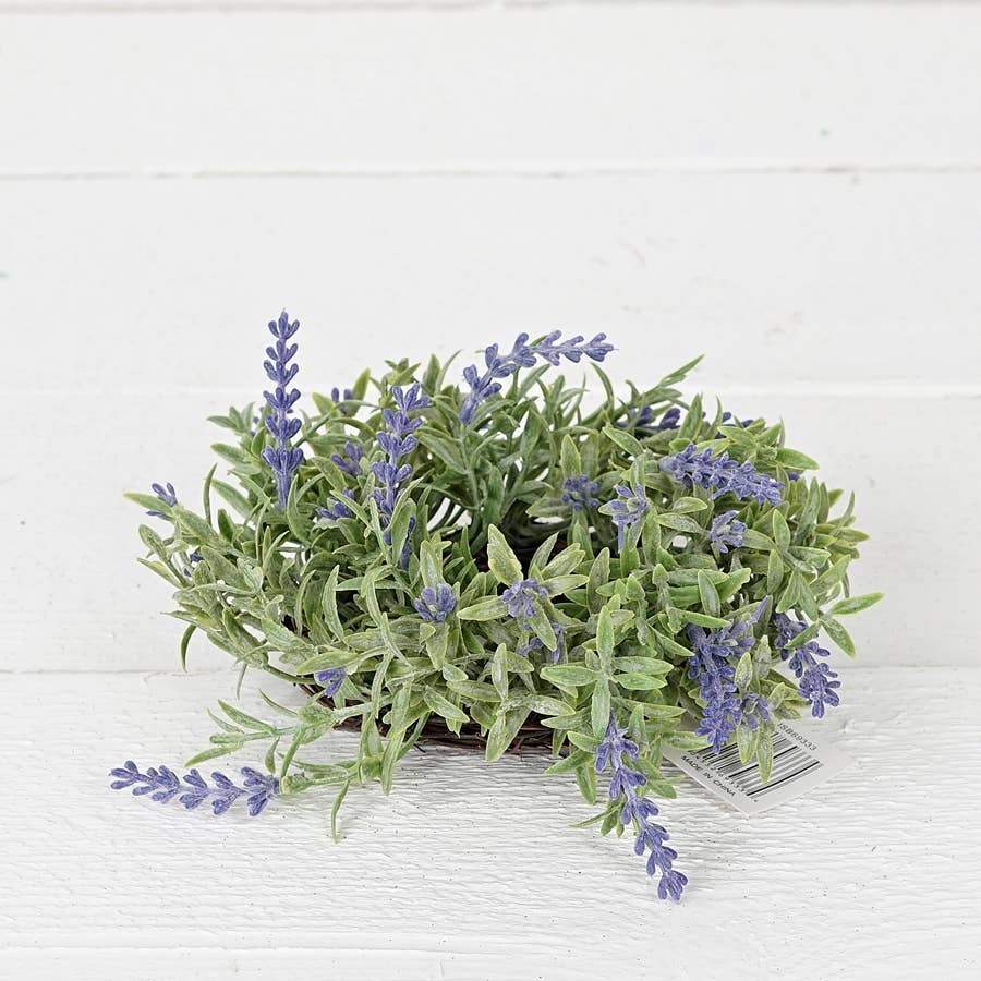 English Lavender Wreath 8"