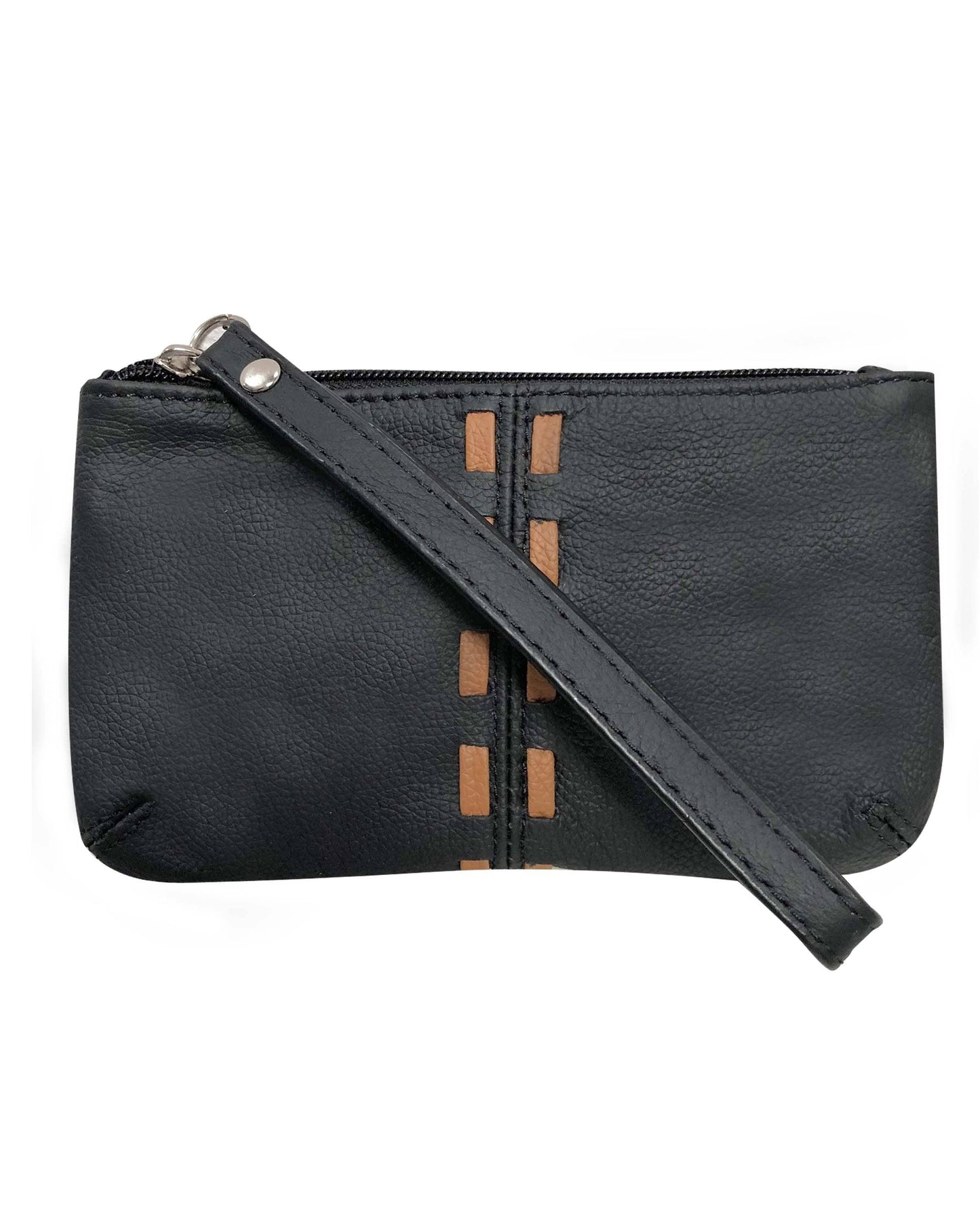 Leather Zip bag