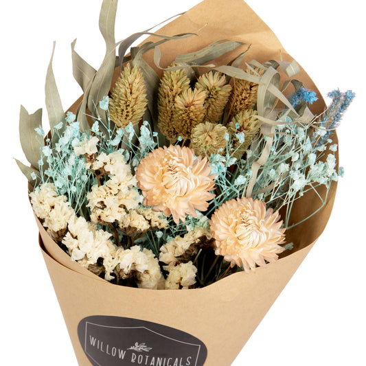 Mixed Dried Bouquet - Soft Muted Tones