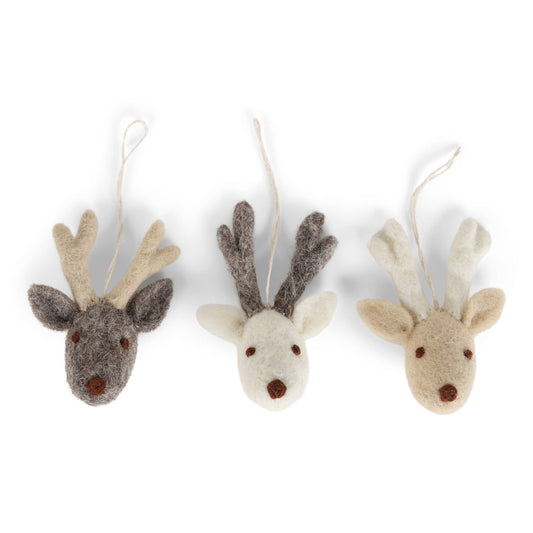Faces Mini Reindeer - Set of 3