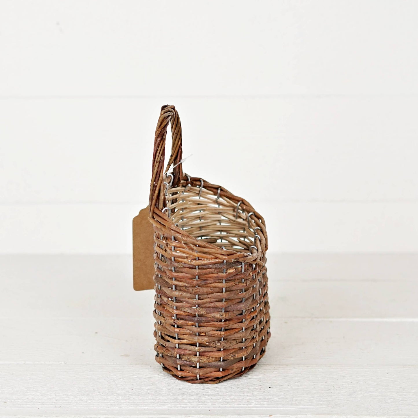 Hanging Willow Basket-Brown