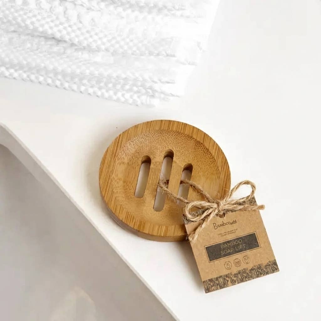 Bamboo Soap Lift | Circle | Faire Market Bestseller