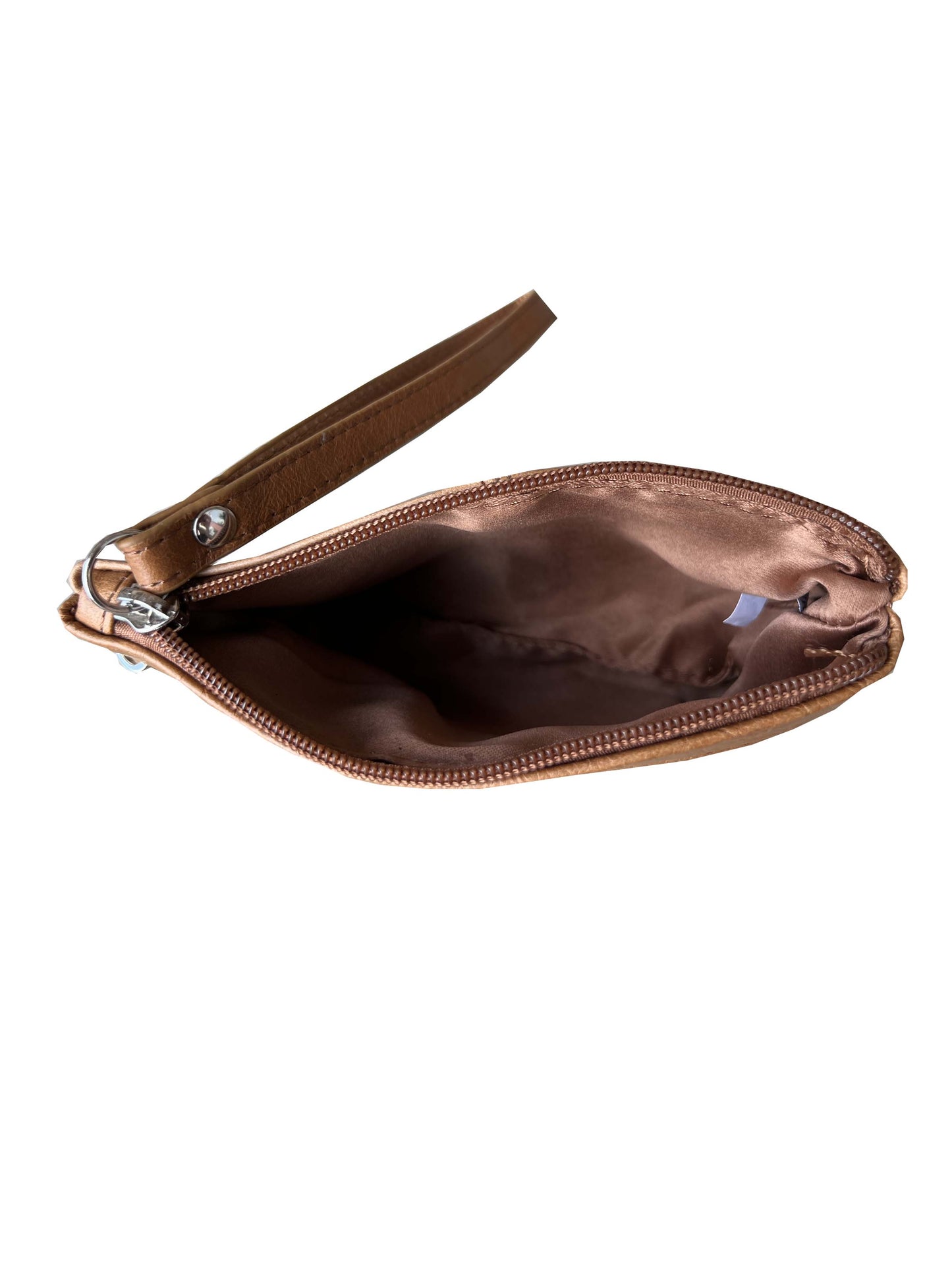 Leather Zip bag